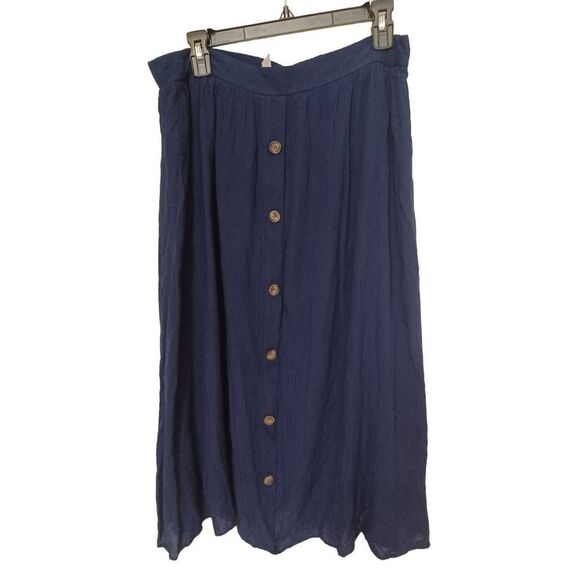 NY Collection Dresses & Skirts - NY Collection Skirt Color Navy Blue Size Large